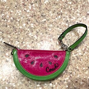Coach Watermelon Wristlet